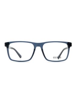 Guess - Men Acetate Full Rim Square Blue Eyeglass Frame (53)