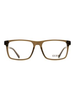 Guess - Men Acetate Full Rim Square Green Eyeglass Frame (53)