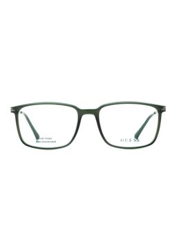Guess - Men PC Full Rim Square Green Eyeglass Frame (53)
