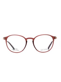 Guess - Women PC Full Rim Round Brown Eyeglass Frame (49)