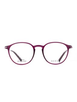 Guess - Women PC Full Rim Round Purple Eyeglass Frame (49)