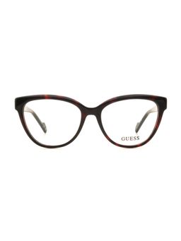 Guess - Women Acetate Full Rim Cat Eye Brown Eyeglass Frame (52)