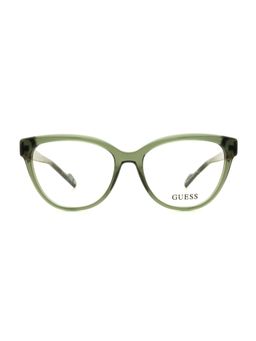 Guess - Women Acetate Full Rim Cat Eye Green Eyeglass Frame (52)