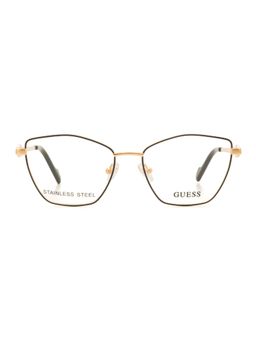 Guess - Women Metal Full Rim Butterfly Black Eyeglass Frame (52)