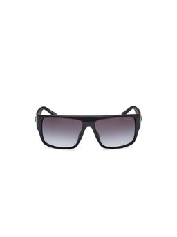 Guess - Men Full UV Protected PC Full Rim Square Grey Lens Sunglasses (59)