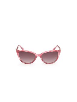 Guess - Women Full UV Protected PC Full Rim Cat Eye Pink Lens Sunglasses (55)