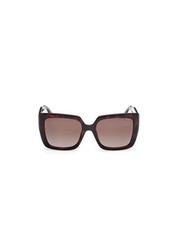 Guess - Women Full UV Protected PC Full Rim Square Brown Lens Sunglasses (53)
