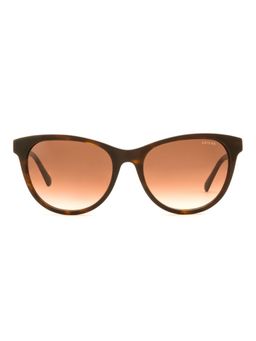 Guess - Women Full UV Protected Acetate Full Rim Cat Eye Brown Lens Sunglasses (54)