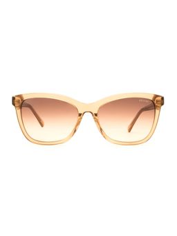 Guess - Women Full UV Protected Acetate Full Rim Butterfly Brown Lens Sunglasses (53)