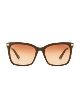 Guess - Women Full UV Protected Acetate Full Rim Square Brown Lens Sunglasses (53)