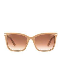 Guess - Women Full UV Protected Acetate Full Rim Square Brown Lens Sunglasses (53)