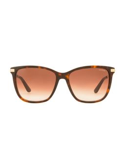 Guess - Women Full UV Protected Acetate Full Rim Butterfly Brown Lens Sunglasses (55)