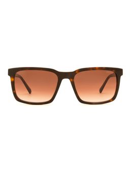 Guess - Men Full UV Protected Acetate Full Rim Square Brown Lens Sunglasses (54)