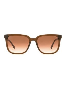 Guess - Men Full UV Protected Acetate Full Rim Square Brown Lens Sunglasses (55)
