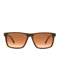 Guess - Men Full UV Protected Acetate Full Rim Square Brown Lens Sunglasses (57)