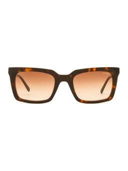 Guess - Men Full UV Protected Acetate Full Rim Square Brown Lens Sunglasses (52)