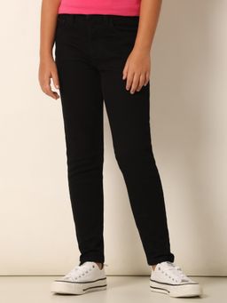 VERO MODA - Girls Denim Black Jeans