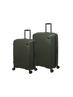 it luggage - Spontaneous Olive Set of 2 28-24 Inches Hardsided TSA Luggage Trolley