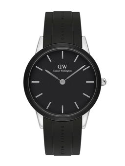 Daniel Wellington - Iconic Link Motion 40mm Silver Black Watch - DW00100436 For Men