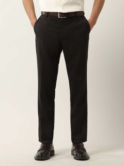 Arrow - Men Brown Twill Tailored Fit Trouser
