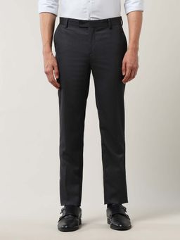 Arrow - Men Heathered Grey Tailored Fit Trouser