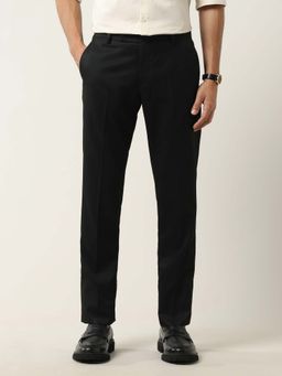 Arrow - Men Black Twill Tailored Fit Trouser