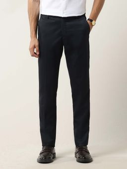 Arrow - Men Blue Twill Tailored Fit Trouser