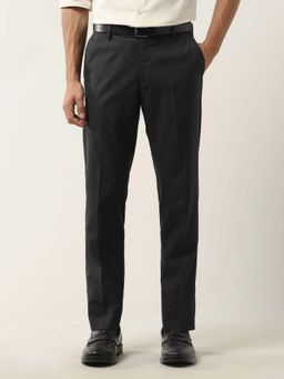 Arrow - Men Grey Twill Tailored Fit Trouser