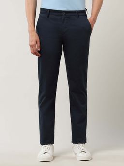 Arrow Sports - Men Blue All Over Printed Slim Fit Trouser