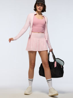 Cava Athleisure - Pink Cross Back Sports Bra