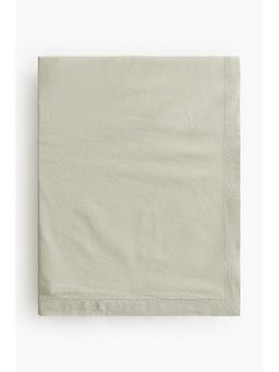 H&M - Green Cotton tablecloth