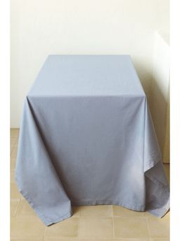 H&M - Blue Cotton tablecloth
