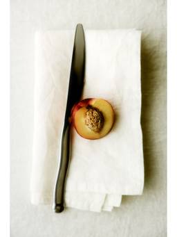 H&M - White 2-pack linen napkins