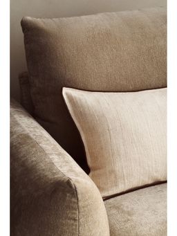 H&M - Beige Linen-blend cushion cover