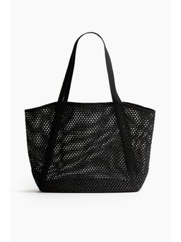 H&M - Black Net beach bag