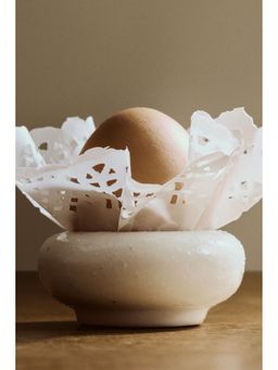 H&M - White 4-pack stoneware egg cups