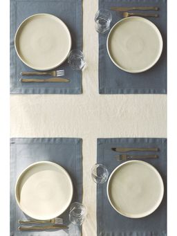 H&M - Blue 4-pack cotton place mats