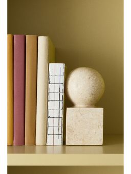 H&M - Beige Marble bookend