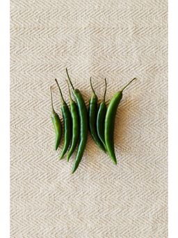 H&M - Beige 2-pack jute-blend place mats