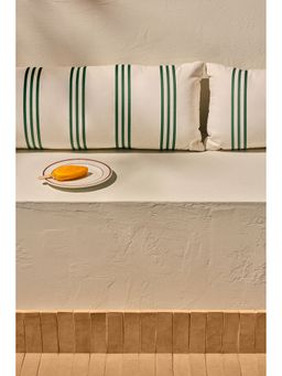 H&M - Beige Outdoor canvas cushion