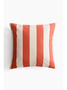 H&M - Red Cotton canvas cushion cover