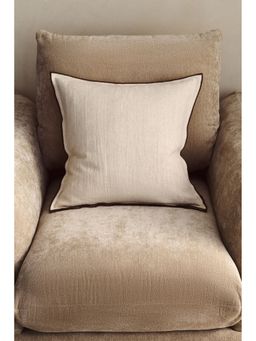 H&M - Beige Linen-blend cushion cover