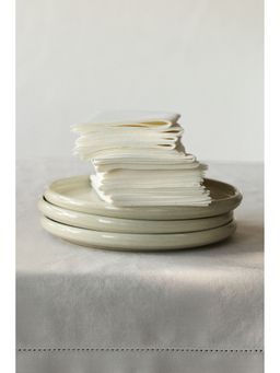 H&M - Beige Cotton table runner