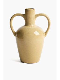 H&M - Beige Large terracotta vase