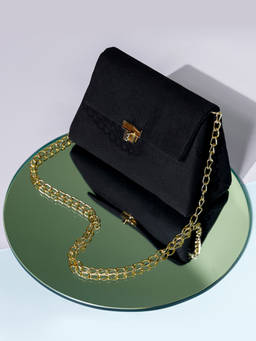 EcoRight - Black Mini Chain Sling Bag