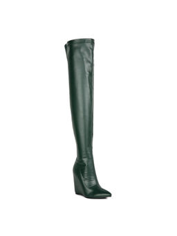 London Rag - Solid Green Casual Boots