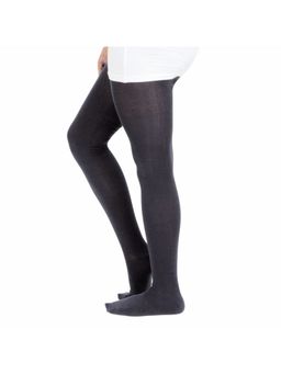 Bonjour - Copy of Womens Plain Knitted Cotton Stockings
