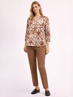 Zink London - Women's Multi-Color IKKAT Shirt