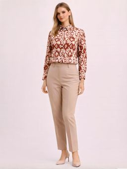 Zink London - Women's Multi-Color IKKAT Shirt