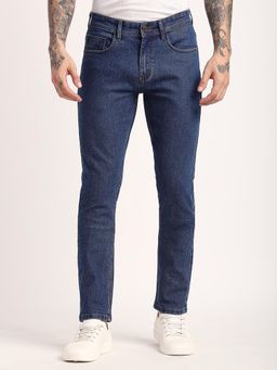 R&B - Blue Dyed/Washed Slim Men Jeans